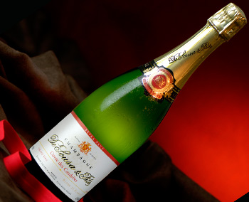 photo bouteille de Champagne © Alain Marquina, le photographe de la vigne et du vin