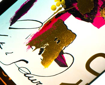 photo étiquette bouteille de vin © Alain Marquina, le photographe de la vigne et du vin